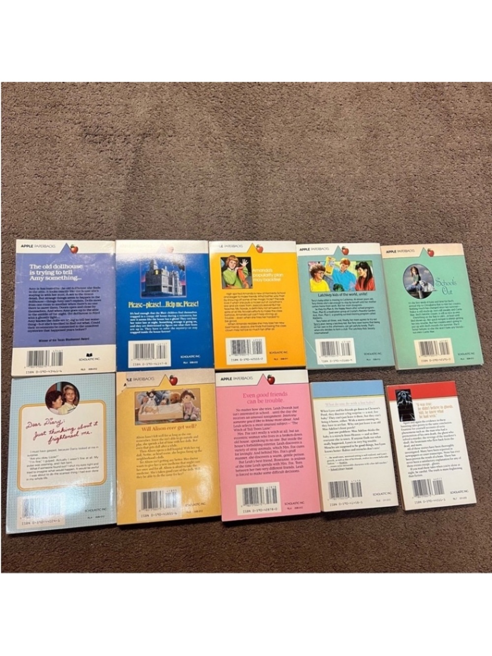 Assorted Vintage Young Adult Paperback Book Lot - Multicolor Covers - Picture 4 of 8